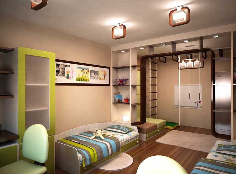 40 идей зонирования комнаты для родителей и ребенка