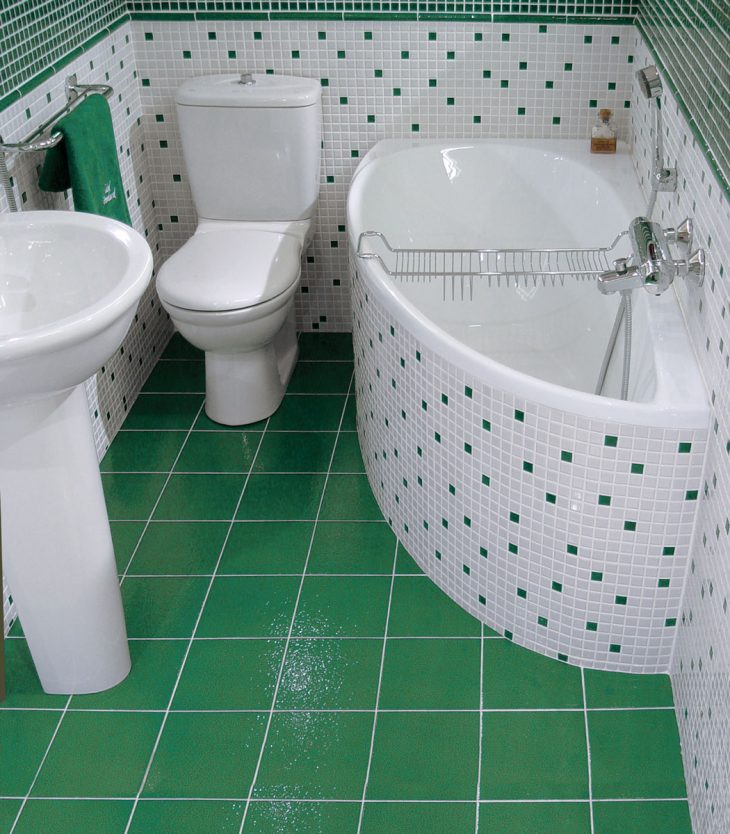 Бюджетный вариант отделки ванной комнаты