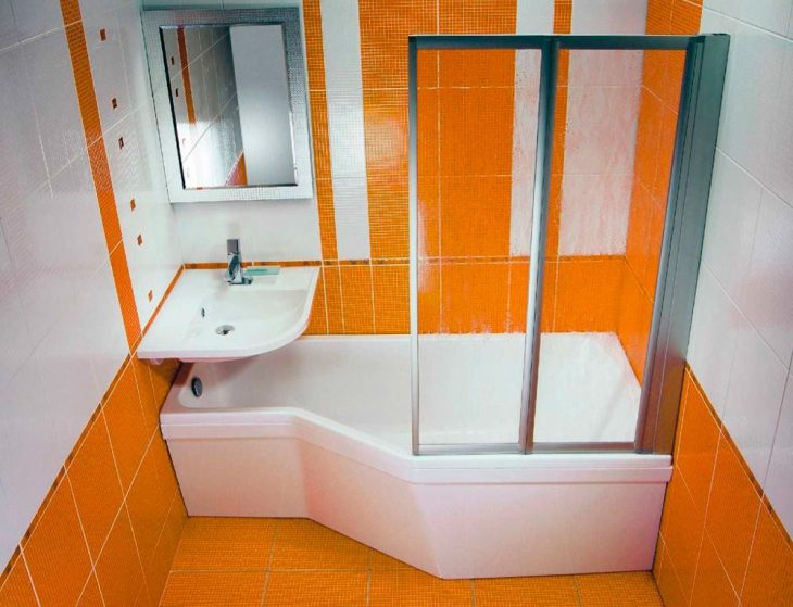 Бюджетный вариант отделки ванной комнаты