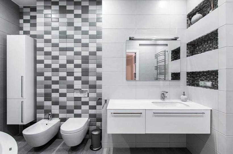 Цвет ванной комнаты — как выбрать палитру материалов для отделки?