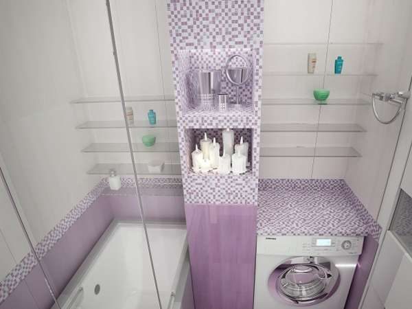 Дизайн ванной комната с маленькой ванной совмещенной с туалетом в хрущевке