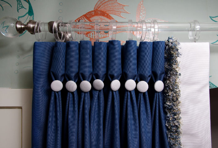 Как красиво собрать шторы магнитами: секреты эффектного декора в фото