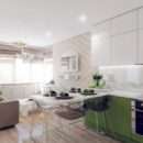 Кухня-гостиная 25 кв м — планировка, зонирование, выбор стиля, дизайн фото