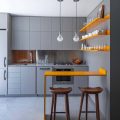 Кухня-студия: фото дизайна, советы по оформлению интерьера, способы зонирования