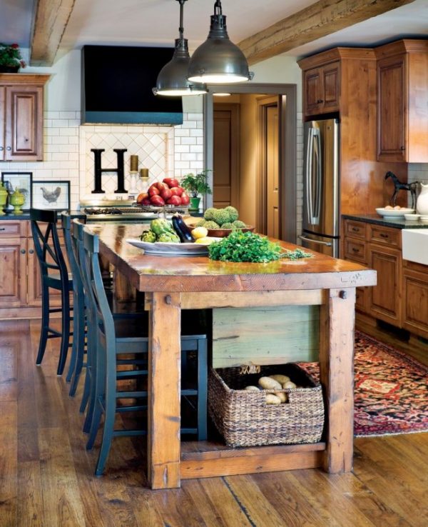 Кухня в деревенском стиле своими руками – особенности обустройства, отделка и мебель, фото удачных дизайнов