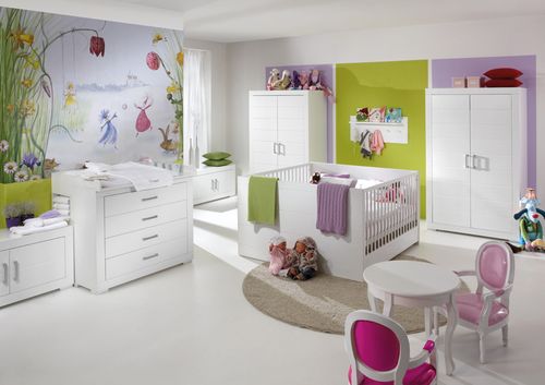 Лучшие идеи интерьера для детской с белой мебелью