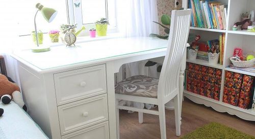 Лучшие идеи интерьера для детской с белой мебелью