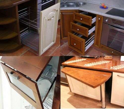Мебель для маленькой кухни: правила выбора, планировка, материалы, фото