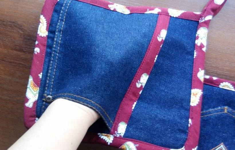 Модные аксессуары из старых джинсов своими руками: фото инструкции