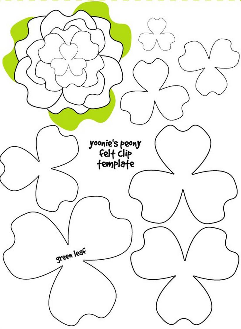 Объемные цветы из бумаги: шаблоны и мастер-класс изготовления своими руками
