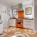 Оранжевая кухня в интерьере — удачные сочетания, особенности освещения, дизайн фото