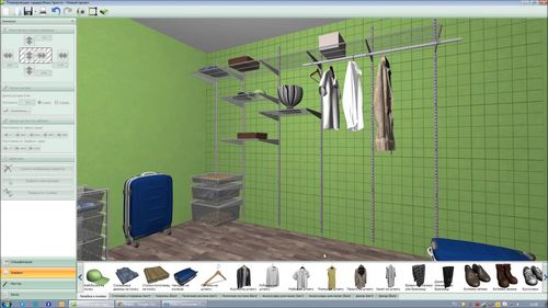 Проектирование и сборка гардеробных систем Аристо