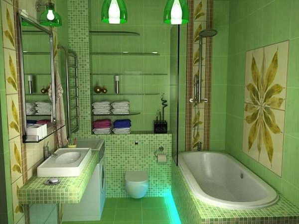 Раскладка плитки в ванной: способы и варианты укладки, дизайн фото