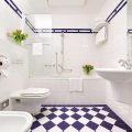 Раскладка плитки в ванной: способы и варианты укладки, дизайн фото